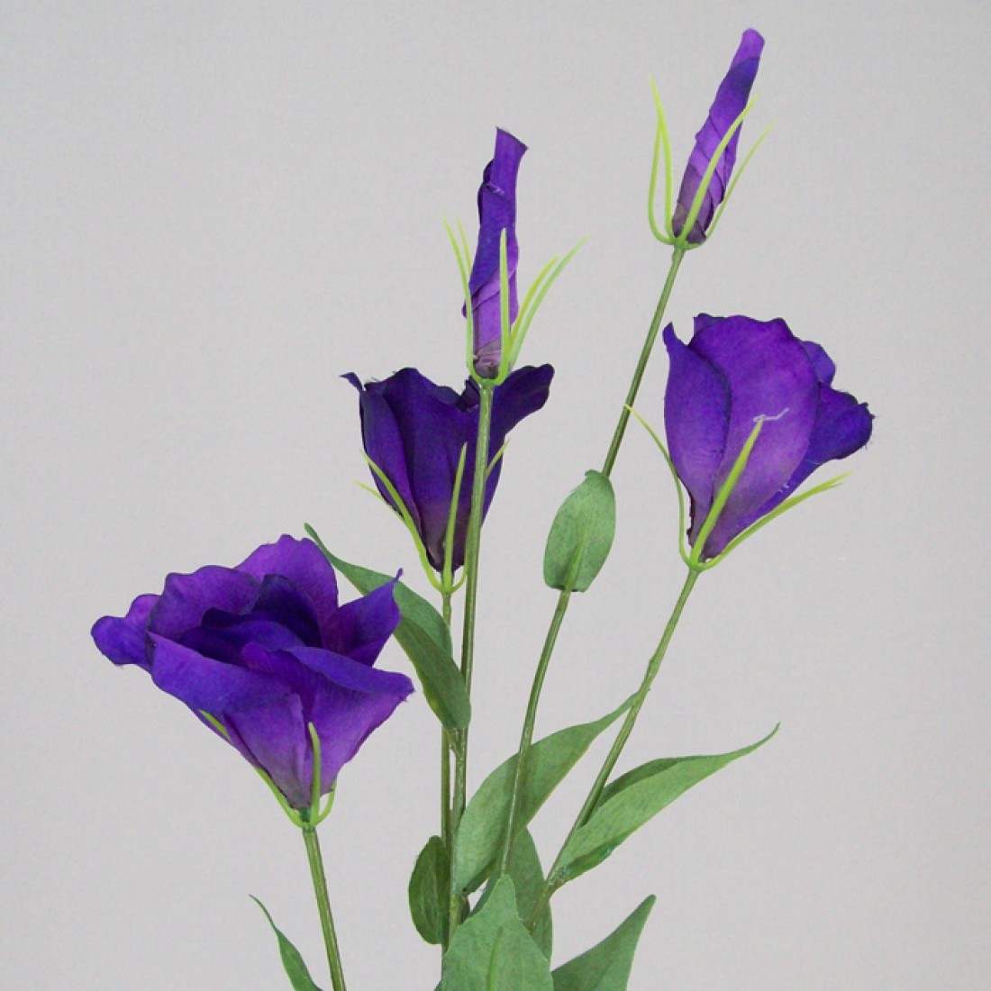 Artificial Lisianthus Purple 80cm Artificial Flowers